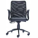 Black Office Back Support Chair Manufacturers in Barwani