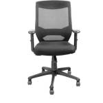 Black Staff Workstation Chair for Office Manufacturers in Hardoi