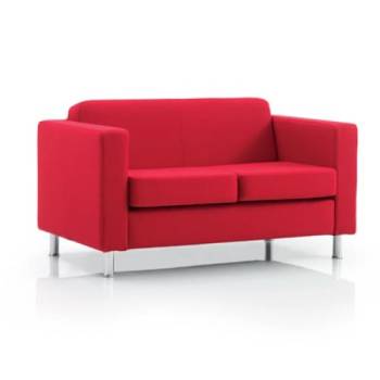 Cushion 2 Reception Sofa, For Office Manufacturers in Bareilly