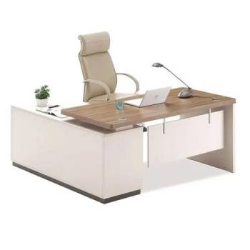 Engineered Wood L Shaped Office Executive Table Manufacturers in Varanasi