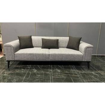 Grey Wooden 3 Seater Reception Sofa Set Manufacturers in Bareilly