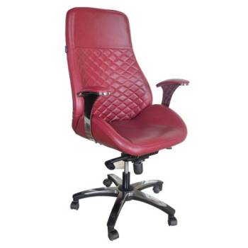 Maroon High Back Leather Office Chair Manufacturers in Sambhal