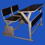 Metal Double Seater Classroom Furniture Manufacturers in Gumla