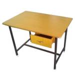 Mild Steel Rectangular School teacher table Manufacturers in Shahabad