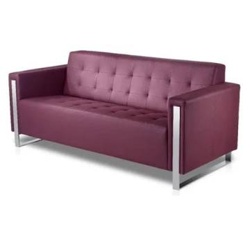 Oblique Leatherette 3 Seater Sofa Manufacturers in Sonipat