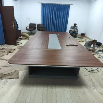 Rectangular 15 Seater Office Conference Table, With Storage Manufacturers in Noida