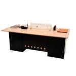 Wooden Office Executive Table Brown Manufacturers in Varanasi