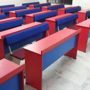 Wooden Red Classroom Furniture Set Manufacturers in Gumla